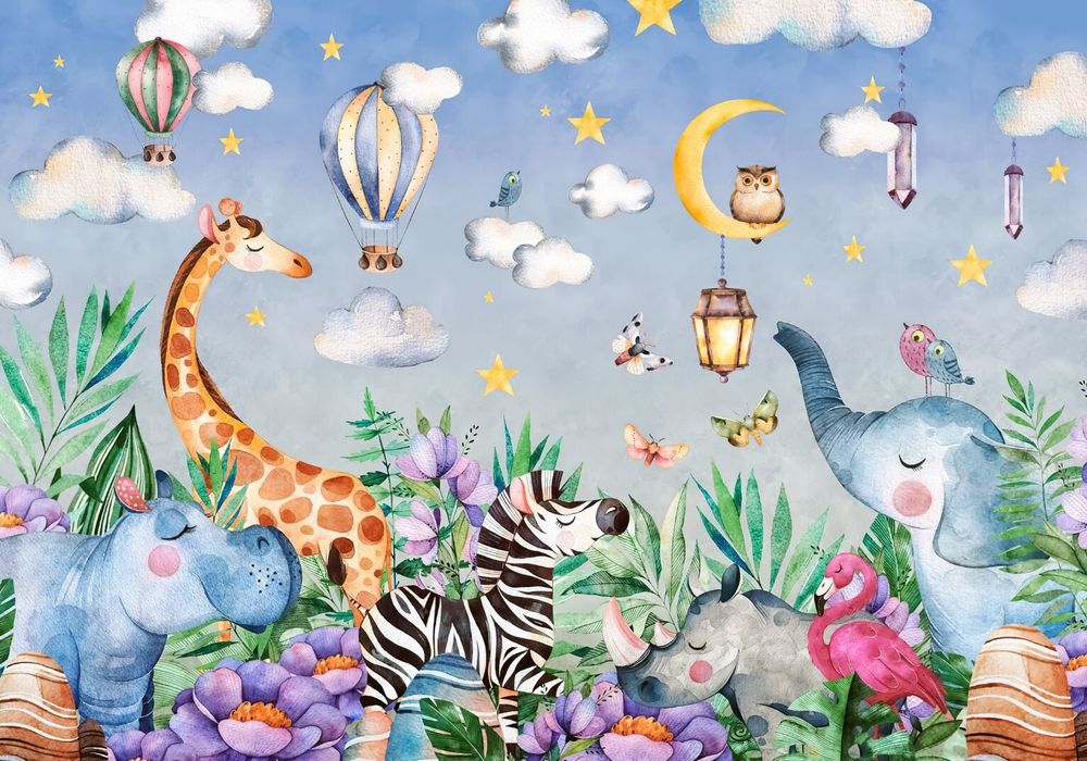 Фотообои Веселая саванна