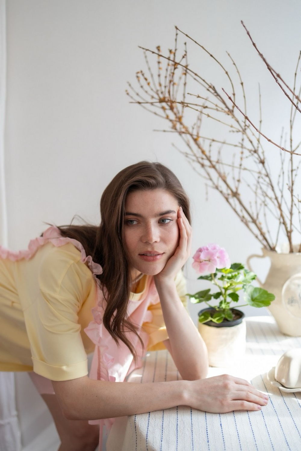 Манишка, Розовый