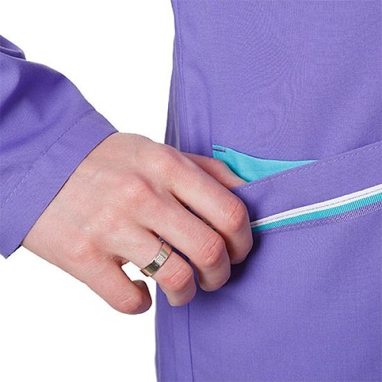 Халат женский "Кристалл" (сирень)