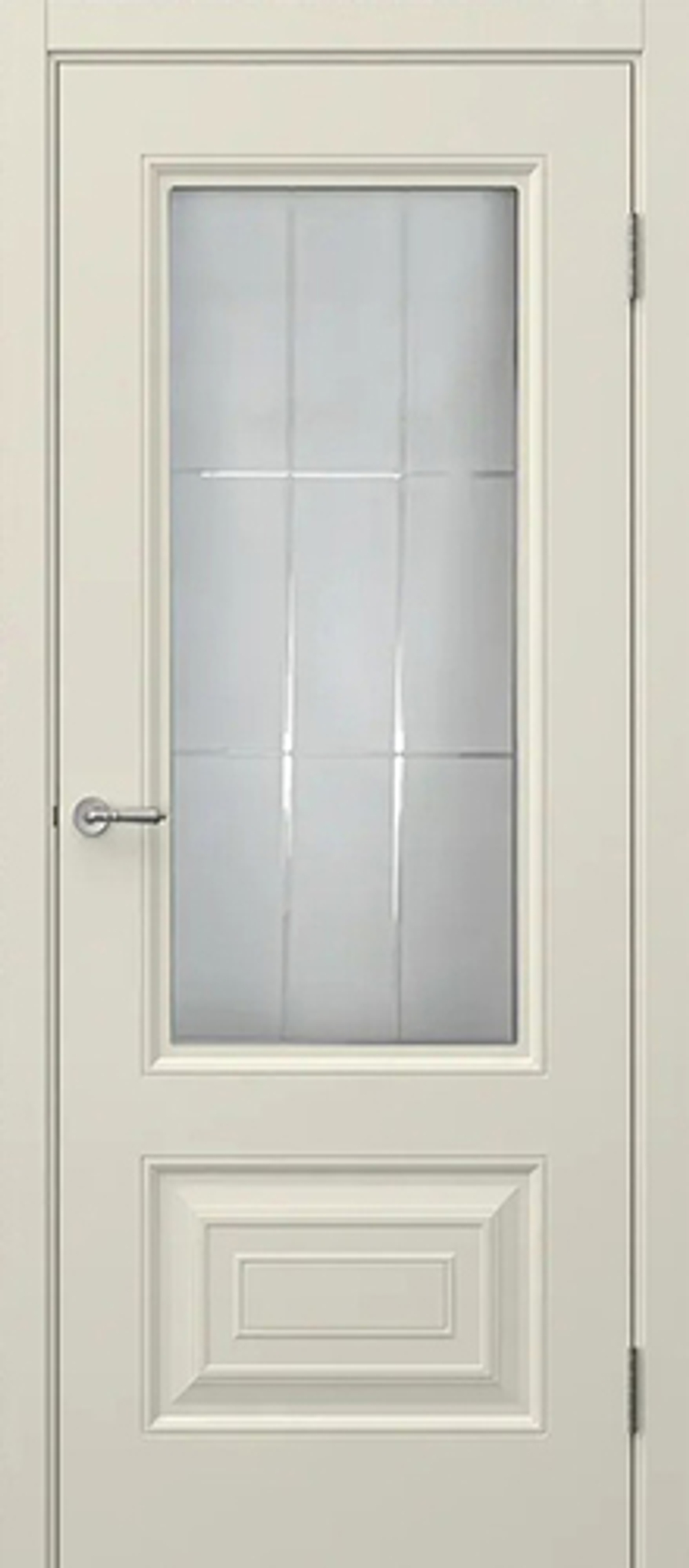 Межкомнатная дверь House Doors Скандинавия 6 ДО RAL 9001