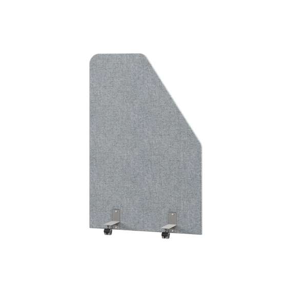 Перегородка акустическая со скосом Everprof EVO Acoustic на роликовых опорах 1000х28х1500