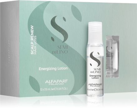 Alfaparf Milano Semi Di Lino Scalp Renew - укрепляющая сыворотка против выпадения волос /   12x10  ml  / GTIN 8022297095851