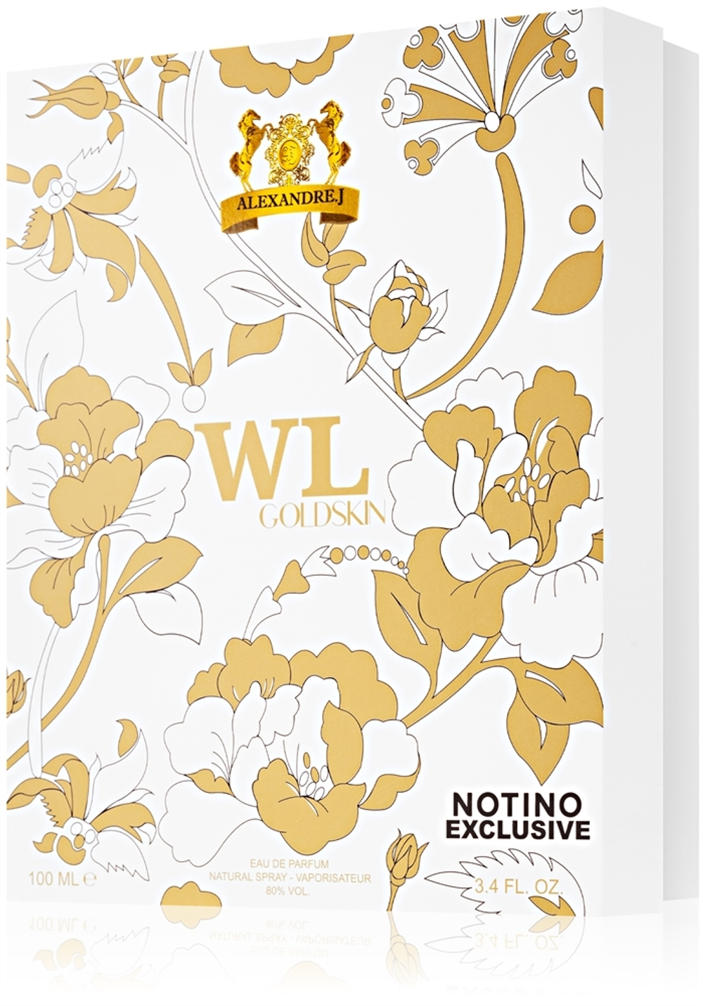 Alexandre.J Western Leather Gold Skin парфюмерная вода женская