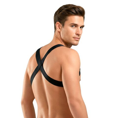 Черная мужская портупея Doreanse Sexy (Размер: XL) (Цвет: черный)