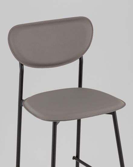 Стул полубарный Minnie серый