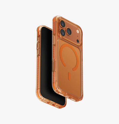 Чехол Uniq Combat с поддержкой MagSafe для iPhone 17 Pro Max (Оранжевый)