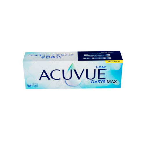 Контактные линзы Johnson&Johnson 1-DAY Acuvue Oasys Max Multifocal