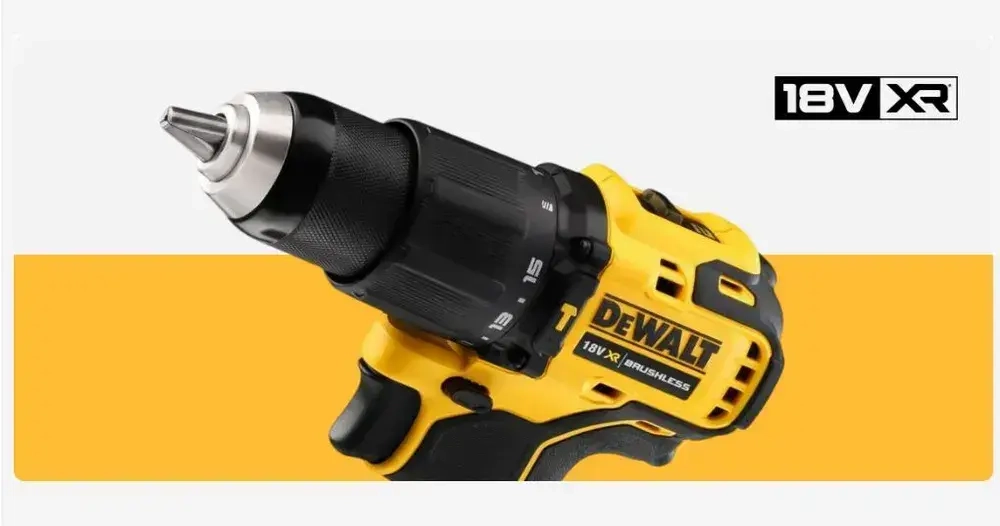 Ударная дрель-шуруповерт DEWALT DCD709D2T, 18 В, 1650 об/мин, 28050 уд/мин, с 2 АКБ 2 Ач и ЗУ, в кейсе