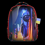 Ранец Пегас с ортопед. спинкой "Авто" 27*36*17 см. 2 отд., боковые карманы(Luris)