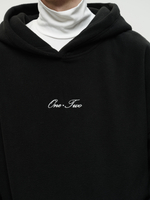 Drawstring Hoodie Black