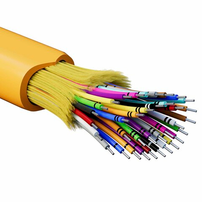 Кабель волоконно-оптический, распределительный, арамидные упрочняющие нити, для внутренней прокладки, нг(А)-HF, 36 ОВ, категорияOM2 (G.651.1) плотный буфер, 0,4 кН, барабан 2000 м