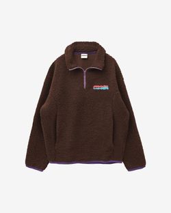 Толстовка x Anteater Шерпа коричневая