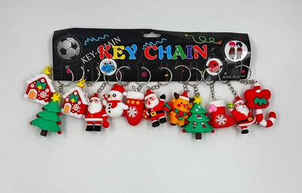 Новогодний брелок на кольце оптом