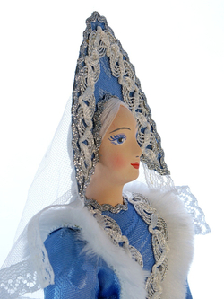 Кукла коллекционная Снегурочка.