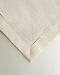 Zara Home столовая салфетка из хлопка, ажурная отделка, 45 45 см