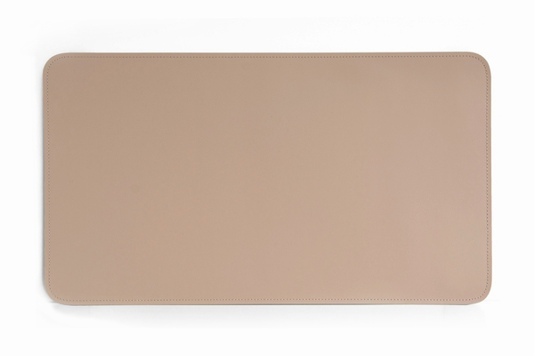 Бювар кожаный цвет бежевый