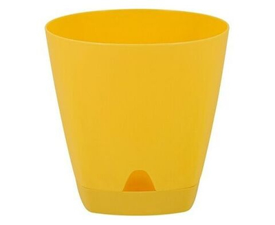Горшок для цветов диаметр 11 h10.7см 0,65л пластик спелая груша