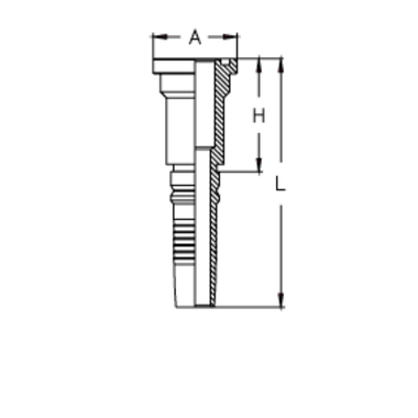 Фитинг DN 32 SFS 1.1/4 54 Interlock