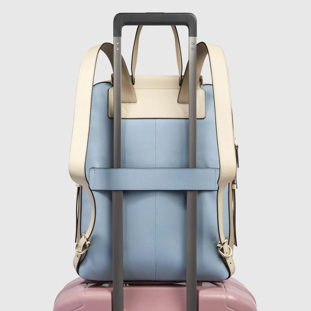 Рюкзак женский Piquadro Circle/Azzurro-beige