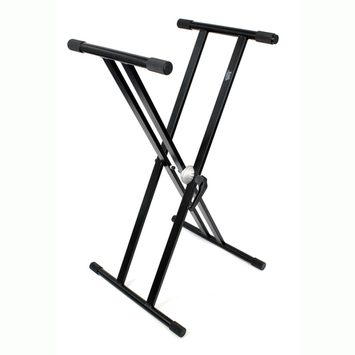 TEMPO KS210 - стойка под клавиши с защелкой, двойная рама