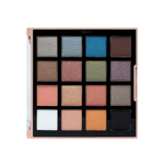 Тени для век DoDo Girl Professional Makeup тон 02, 16 цветов, 28,8 г