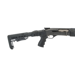 Приклад телескопический складной на МР-153, МР-133, DLG Tactical. Черный