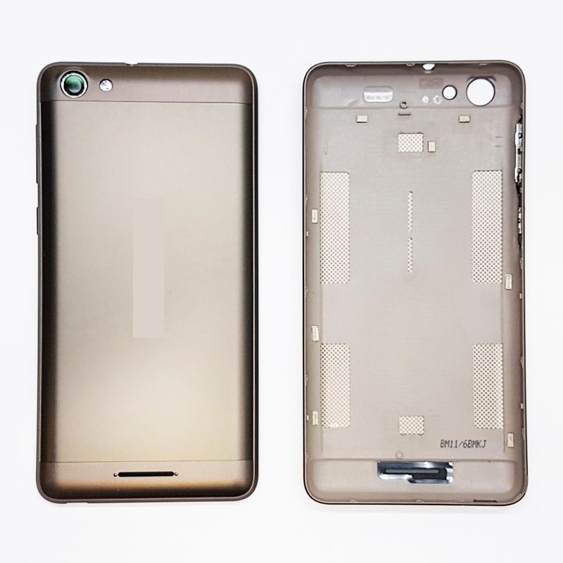 Задняя крышка для Highscreen Power Rage Evo Коричневая