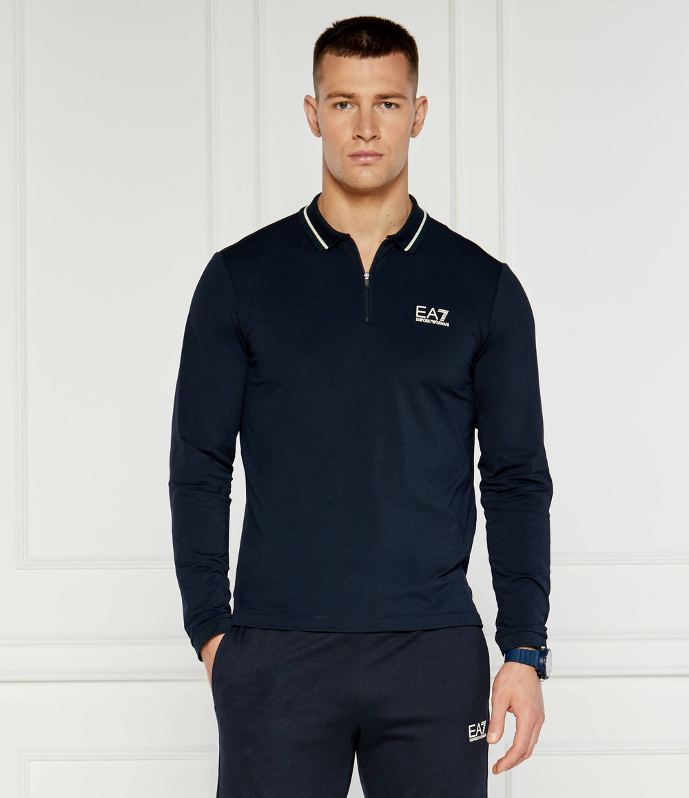 Поло EA7 - темно-синий(6DPF18 PJ27Z)