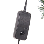 Ёлка светодиодная «Царская» 210 см,ПВХ+леска, шишки, белое напыление, Теплый белый (270 веток) (T2121-210)