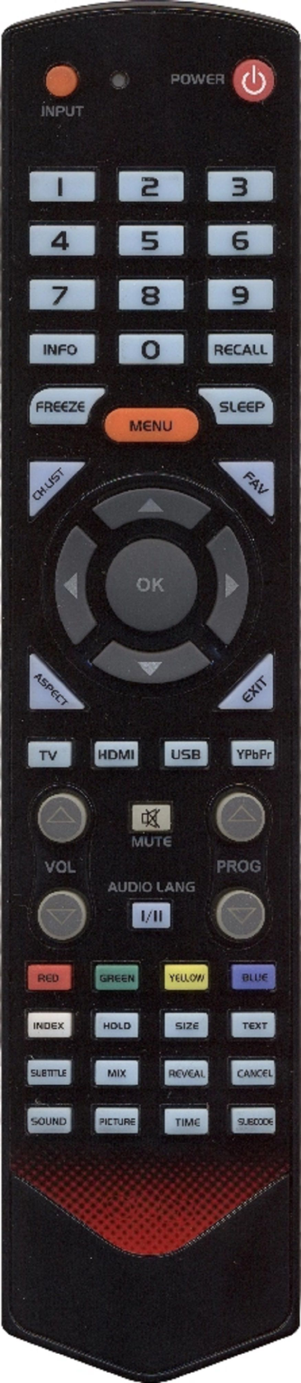 Пульт Supra 210-Y8810/2 STV-LC2395WL 9923