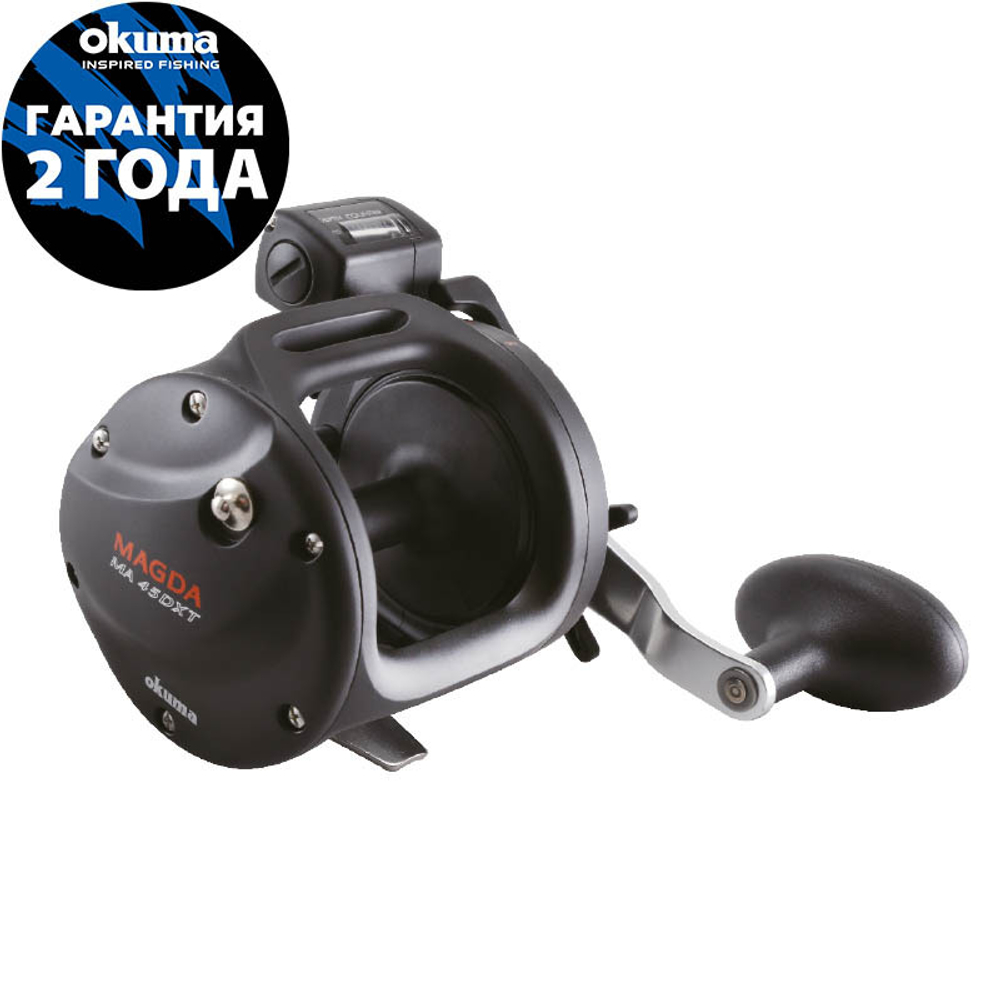 Мультипликаторная катушка Okuma Magda Linecounter 20DT (под правую руку)