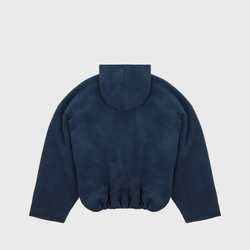 Худи Yeezy Gap Engineered by Balenciaga Polar Fleece Padded Hoodie Dark Blue