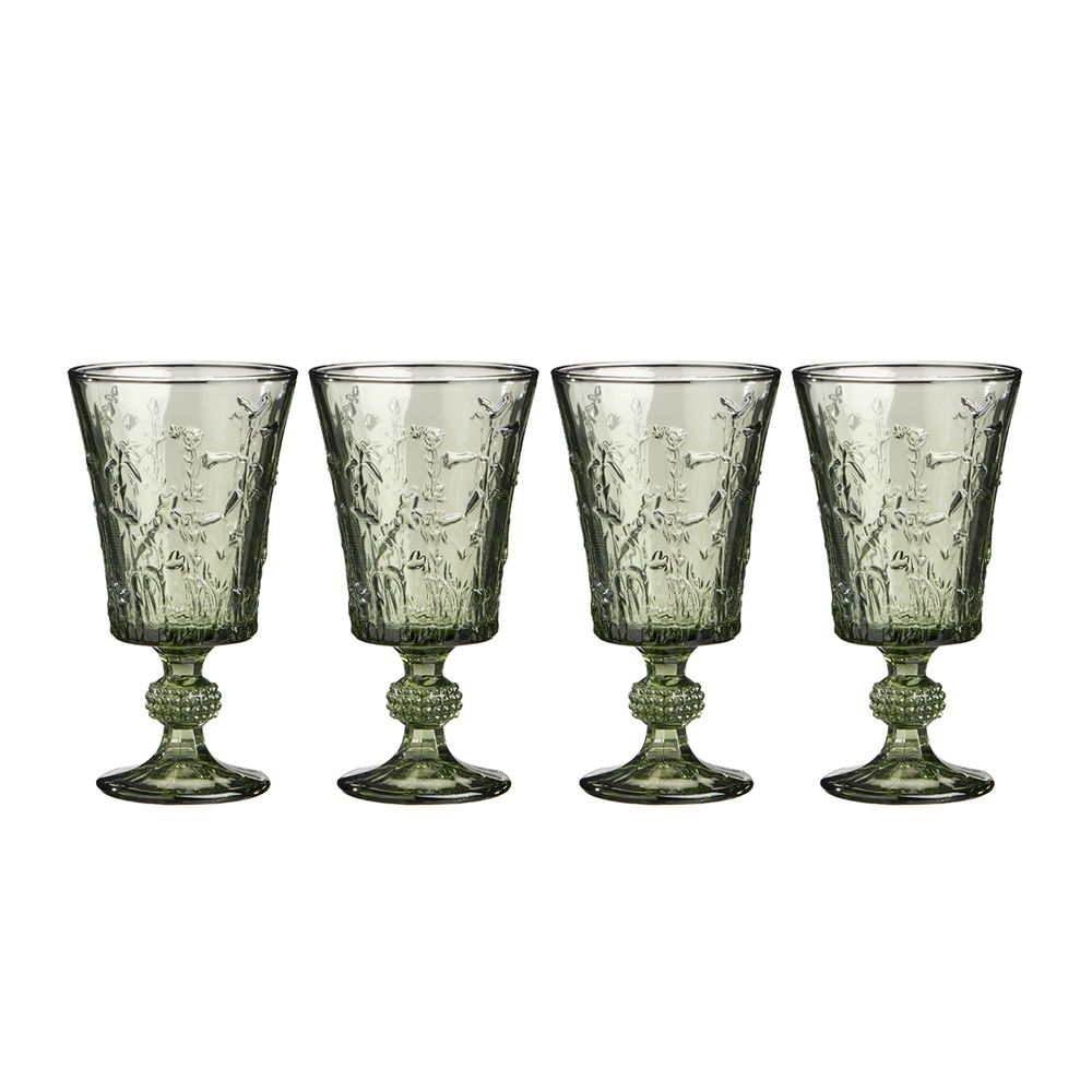 НАБОР БОКАЛОВ ИЗ 4 ШТ. "GRASSES" 270 МЛ/16 СМ