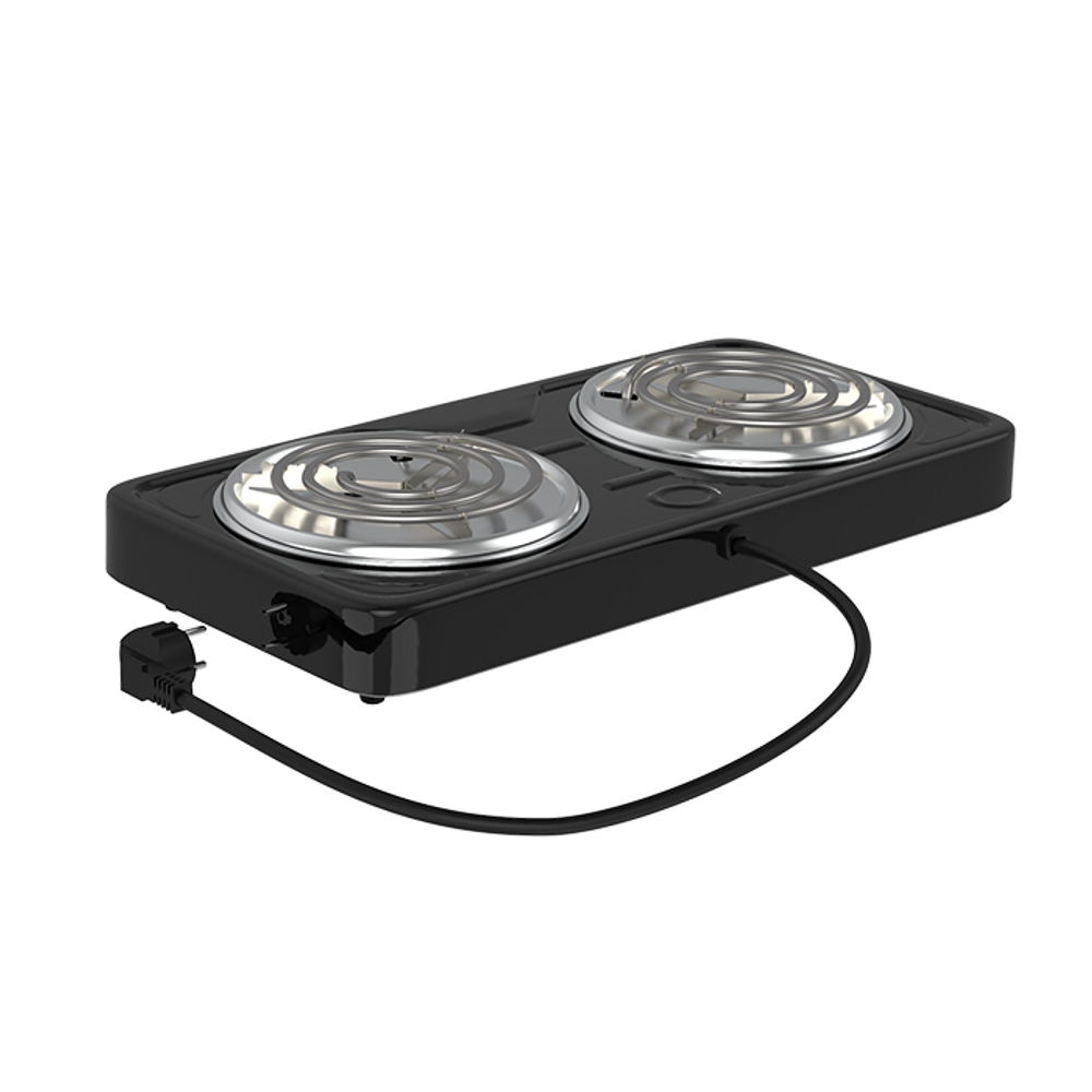 Настольная плитка Maxvi HE201 (2-комфорки электрическая)