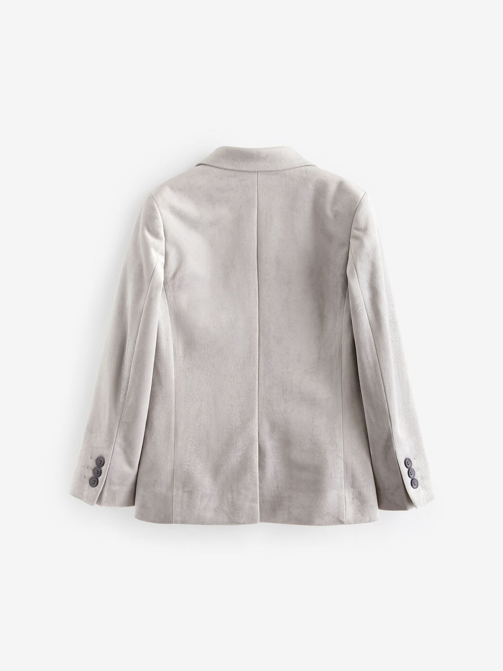 Пиджак бархатный для мальчика Next C79-047, Светло-серый