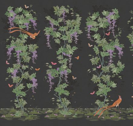 Панорама Шинуазри: райский сад панно