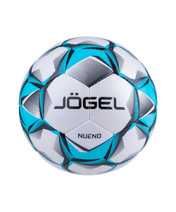 Мяч футбольный Nueno №5, белый/голубой/черный