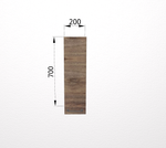 Лофт Дуб бурый П 200