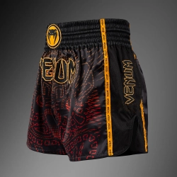 Шорты Venum Quetzal Fury Muay Thai black/fury red/tangerine