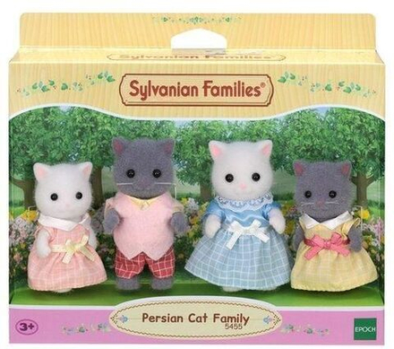 Игровой набор Sylvanian Families - Persian Cat Family - Семья персидских котов - Сильвания Фэмили 5455