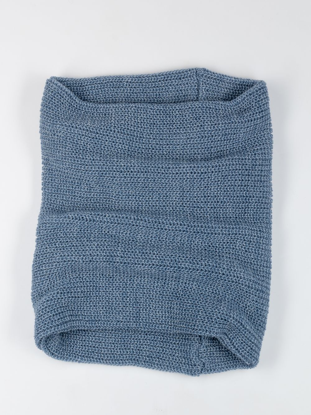 Снуд-резинка вязаный (Джинс)