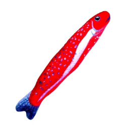 Игрушка для кошек, Рыба с кошачьей мятой RED 23см