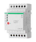 Реле контроля фаз CZF-331 3х400/230+N 2х8А 2P IP20 регулировка порога отключения