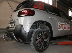 Фаркоп оцинкованный Galia C073A для Citroen C3 Aircross 2018-(паспорт и сертификат в комплекте)(без электрики)