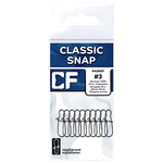 Застежка Crazy Fish Classic snap №03 25кг 10шт L=20.0мм d=0.6мм CSN3