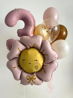 Воздушные шары для девочки на 3 годика №8919