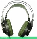 Наушники A4Tech Bloody J450 черный/зеленый