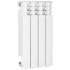 Радиатор алюминиевый секционный Radena CN-RA R 500/100 (500 х 9 секций, подключение боковое)