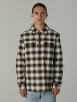 Мужская Рубашка Half Zip Check