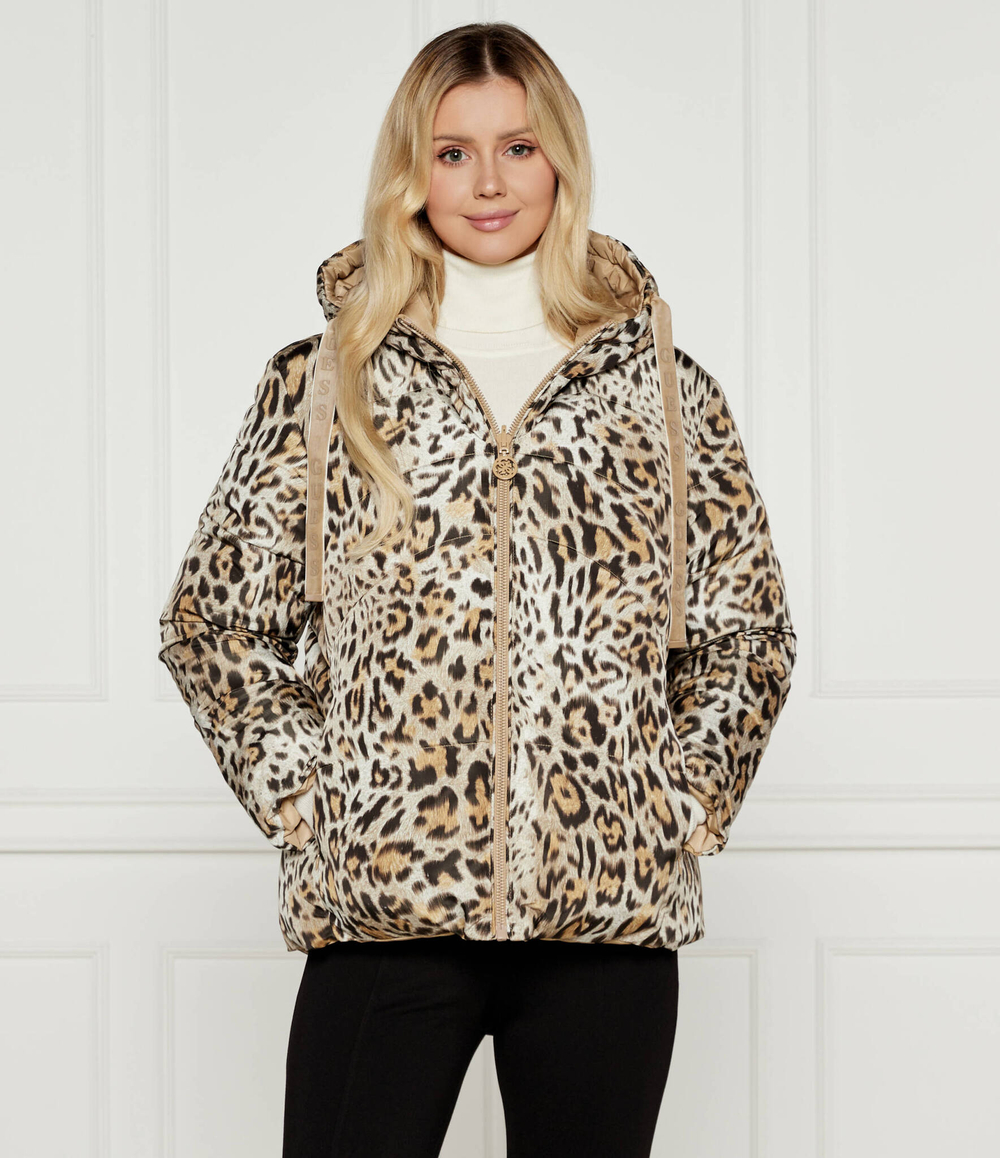 Двухсторонняя куртка EMELIE GUESS - бежевый(W4BL38 WGK12)